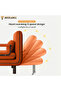 3-In-1 Armchair Sofa With Angle Adjustmentt,100cm Wide Convertible Sofa Bed And Leisure Recliner - 5
