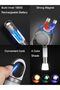 مصباح يدوي LED قابل لإعادة الشحن، 5 أوضاع، خطاف مغناطيسي، مقاوم للماء، مصباح محمول للتخييم، رمادي - 3