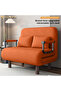 3-In-1 Armchair Sofa With Angle Adjustmentt,100cm Wide Convertible Sofa Bed And Leisure Recliner - 2