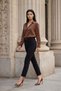 My Fashion High Waist Slim Fit Skinny Jeans