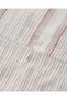 Liny Yarn Dyed Single Duvet Cover Set 160X220 cm Terracotta - 6