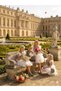 Girl's Fabric Tutu Skirt and Tutu Sleeve Fluffy Dress Hair Crown Bag Set of 3 - 5