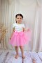 Girls' Tutu Skirt, with Pompoms or Plain - 4