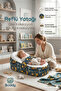 Newborn Premium Baby Reflux Bed - Breathable Collagen Fabric - with Waterproof Mattress - 2