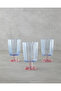 Springtime Glass 3-Piece Glass Set 280 ml Blue - Powder