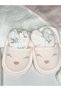 100% Cotton Baby Girl Cute Rabbit Detailed 4-Piece Hooded Bathrobe, Towel, Booties and Washcloth Set - 6