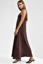 V-Neck A-Form Maxi Dress - 4