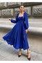 Women's Sequin Sequin Detailed Long Dress - 2