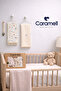 My Baby Beach 80X90 cm 1Pc Combed Cotton 1Pc Muslin Blanket 1Pc Pacifier Strap Set of 3 Boxed 2208