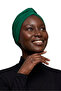 Green Ready-made Hijab Hijab Outdoor and Pool Cap with Cross Hooks