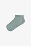 Boy's Pure Multicolored 3-Piece Booties Socks - 3