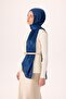 Janjan Single-Sided Shawl with Shiny Texture Gec - 4