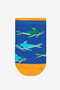 Boy's Deep Sea 4-Piece Booties Socks - 3