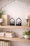 2Nd Team ❤️   Tevhi̇d ❤️   Black Book Holder Allah Muhammed ❤️ Metal Decorative Trinket Multi-Purpose Trinket and Book Holder Decorative Book Support Desktop Bookshelf Organizer Shelf Book Rest Office Home - 5