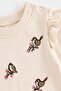Girl baby bird embroidered 2-piece top and bottom set seasonal 2-thread 3-6-9-12 months old - 4