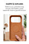 Apple iPhone 17 Pro Max Compatible Magsafe Launch Dirt-Resistant Wipeable Velvet Phone Case - 2