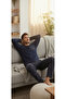 Bayram Men's Pajama Set Plaid Pieces Pocketed 100% Cotton Comfortable Cut Short Sleeve Sleep Set, Dowry Set - 2
