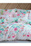 Ranforce Vilatis 100% Cotton Single Duvet Cover Set |   Without Sheets - 2