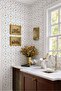 (Pp-163) Arched Striped Half Wall Sticker – Self-Adhesive Wall Covering for Baby and Children's Room - 3