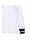6/15 Years Old Bluz Okulluk Lacost Collar Fabric White - 6