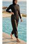 Parachute Water Repellent Fabric Pants with Elastic Legs, Suitable for Sports and Swimming Pool - 3