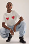 Premium Oversize Cut Short Sleeve Printed T-Shirt - 2