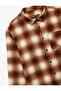 Regular Fit Pocket Detailed Long Sleeve Classic Collar Lumberjack Shirt - 5