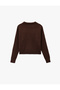 Long Sleeve Crew Neck Basic Knitwear Sweater - 4