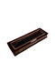 Tiryakiart Wooden Pen Holder Small Size Claret Red - 3
