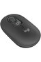 Mouse Wireless POP cu emoji, Bluetooth, Silent Touch, 3 Way Easy-Switch, Graphite - 2