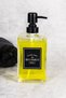 550 ml Glass Liquid Soap Dispenser with Label, Single Bathroom Organizer Soap Dispenser - 2