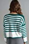 My Fashion Buttoned Striped Knitwear Cardigan - 3