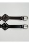 Women's Pants Belt with Staple Detail, Jacket Belt, Dress Belt, Shirt Belt