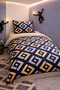 Single Patterned Duvet Cover Set |   Cotton |   Sheetless Set | - 2
