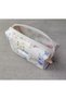 Watercolor Roses Women's Small Size Hygiene & Makeup Bag-Zippered Organizer-Organizer Inside the Bag - 3