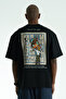 Men's Oversize High-Quality Premium T-Shirt with Front and Back Print - 2