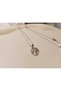 Silver Color Tree of Life Necklace - 45 cm