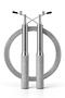 Premium 100% Steel Adjustable Jump Rope Jump Rope Gray - 3