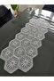 French Lace Luxury Tulle Guipure Chic Single Runner 40X110 cm - 4