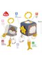 Plush cube with activities - Otter - 3