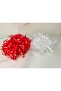 Rafya Yarn Red, White April 23, May 19 Eid Pom Poms (30 cm) - 2
