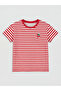 Esvab • Modern & Distinctive Zero Roba Collar Strawberry Embroidered Girls' T-Shirt - 3
