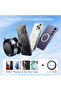 Folding Magnetic Phone Holder 360 Degree Rotating Vacuum Suction Car Holder Strong Secure Grip Metal - 6