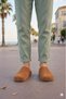 Th Colleciton Jy0556 Ravn Laceless Genuine Suede Leather Men's Casual Cork Sole Loafer Classic Shoes - 2
