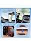 Folding Magnetic Phone Holder 360 Degree Rotating Vacuum Suction Car Holder Strong Secure Grip Metal - 3