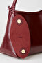 Women's Defne Claret Red Glasses Holder Gift Snap Closure Handbag and Shoulder Bag - 6