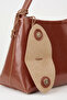 Women's Defne Taba Glasses Holder Gift Snap Closure Handbag and Shoulder Bag - 6