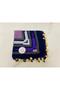 Black Sea Local Purple Scarf, Writing, Lirali (90*90) - 4