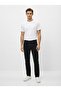 Sawyer P Narrow Leg Mid Waist Black Jean Pants