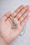 Naruto Konoha Leaf Pattern Anime Necklace – Unisex Adult Necklace - 3